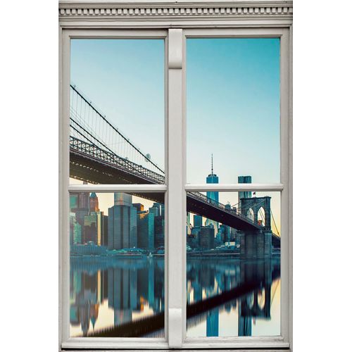 4049009360766 - Wandsticker QUEENCE Brooklyn Birdge Wandtattoos Gr B H T 40 cm x 60 cm x 01 cm Geographie bunt Wandtattoos und Wandsticker 4049009360766 - Wandsticker QUEENCE Brooklyn Birdge Wandtattoos Gr B H T 40 cm x 60 cm x 01 cm Geographie bunt Wandtattoos und Wandsticker