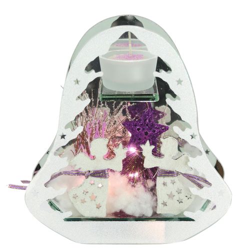 4019844739096 - Teelichthalter IGEA Deko-Objekt mit LED Licht und Teelichtkerze rot (burgund) B7cm H20cm Glas Kerzenhalter Mit Tanne Engel Stern Kunstschnee Weihnachtsdeko Geschenk 4019844739096 - Teelichthalter IGEA Deko-Objekt mit LED Licht und Teelichtkerze rot (burgund) B7cm H20cm Glas Kerzenhalter Mit Tanne Engel Stern Kunstschnee Weihnachtsdeko Geschenk