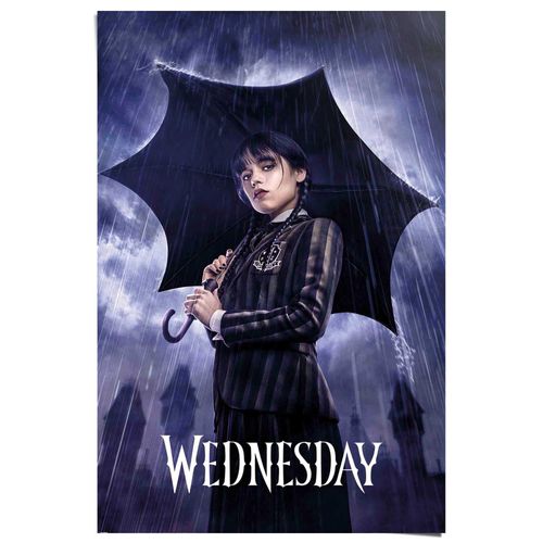 8714597636888 - Poster REINDERS Wednesday lila (farbe bild(er) lila) B61cm H915cm T01cm Papier Bilder