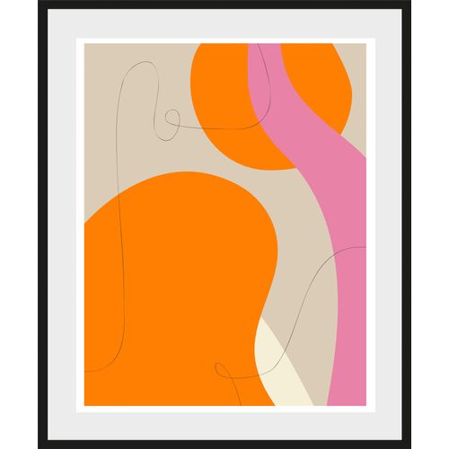 4049009857365 - Bild Denise orange (farbe rahmen schwarz farbe bild(er) orange pink) B30cm H40cm Acrylglas Papier Holz LEGER HOME BY LENA GERCKE Bilder HD Premium Poster-Druck inkl Holzrahmen 4049009857365 - Bild Denise orange (farbe rahmen schwarz farbe bild(er) orange pink) B30cm H40cm Acrylglas Papier Holz LEGER HOME BY LENA GERCKE Bilder HD Premium Poster-Druck inkl Holzrahmen