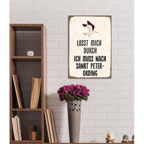 4067437337716 - Metallbild QUEENCE Sankt Peter-Ording II Bilder Gr B H 30 cm x 45 cm Metallbild Hochformat 1 St schwarz Metallbilder Stahlschilder 4067437337716 - Metallbild QUEENCE Sankt Peter-Ording II Bilder Gr B H 30 cm x 45 cm Metallbild Hochformat 1 St schwarz Metallbilder Stahlschilder
