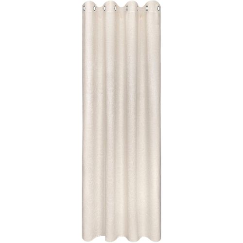 4007863694410 - Gardine Caron Gr 1 beige B140cm H245cm Wirkware Polyester Gardinen Deko Ösenschal Caron mit Prägung 4007863694410 - Gardine Caron Gr 1 beige B140cm H245cm Wirkware Polyester Gardinen Deko Ösenschal Caron mit Prägung