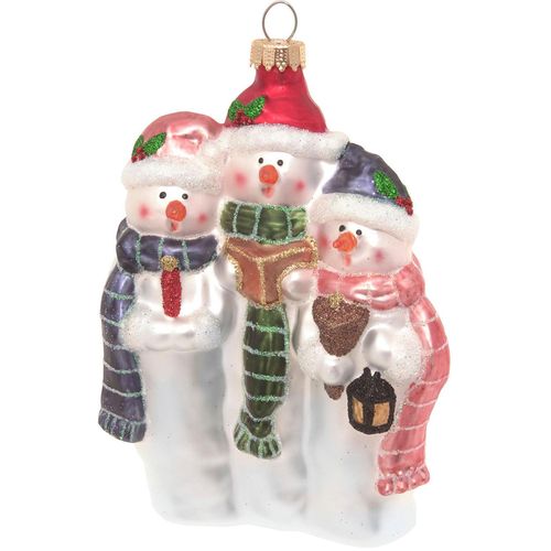 0024762243468 - Christbaumschmuck KREBS GLAS LAUSCHA Drei singende Schneemänner weiß B7cm H17cm T115cm Glas Weihnachtsbaumschmuck Christbaumschmuck Glas mundgeblasen handgefertigt Schneemänner 0024762243468 - Christbaumschmuck KREBS GLAS LAUSCHA Drei singende Schneemänner weiß B7cm H17cm T115cm Glas Weihnachtsbaumschmuck Christbaumschmuck Glas mundgeblasen handgefertigt Schneemänner