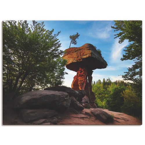 4057738086819 - Wandbild ARTLAND Teufelstisch Bilder Gr B H 80 cm x 60 cm Leinwandbild Felsen Querformat 1 St rot Bild Poster Bilder als Leinwandbild Wandaufkleber oder in versch Größen 4057738086819 - Wandbild ARTLAND Teufelstisch Bilder Gr B H 80 cm x 60 cm Leinwandbild Felsen Querformat 1 St rot Bild Poster Bilder als Leinwandbild Wandaufkleber oder in versch Größen