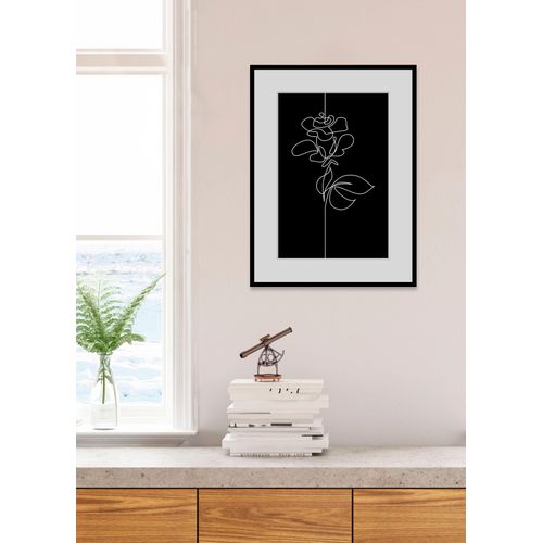 4049009841746 - Bild QUEENCE Elena schwarz (farbe rahmen schwarz farbe bild(er) schwarz) B30cm H40cm Acrylglas Papier Holz Bilder HD Premium Poster-Druck inkl Holzrahmen 4049009841746 - Bild QUEENCE Elena schwarz (farbe rahmen schwarz farbe bild(er) schwarz) B30cm H40cm Acrylglas Papier Holz Bilder HD Premium Poster-Druck inkl Holzrahmen