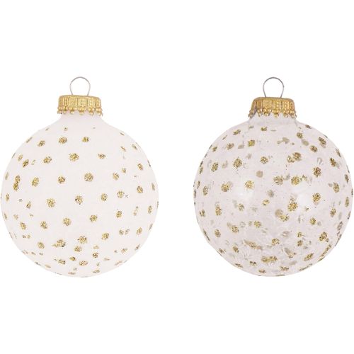 0024762727517 - Weihnachtsbaumkugel KREBS GLAS LAUSCHA CBK72751 Weihnachtsbaumkugeln goldfarben (weiß goldfarben) Weihnachtskugeln Weihnachtsbaumkugeln mit Glitterdekor 0024762727517 - Weihnachtsbaumkugel KREBS GLAS LAUSCHA CBK72751 Weihnachtsbaumkugeln goldfarben (weiß goldfarben) Weihnachtskugeln Weihnachtsbaumkugeln mit Glitterdekor