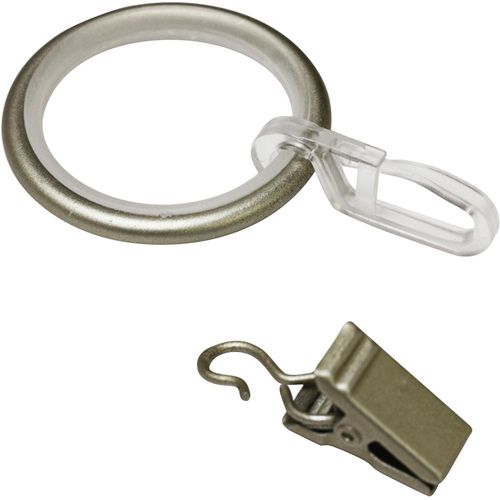 4003018333500 - Gardinenring Kira mit Gleiteinlage beige (champagner) B19cm Ø19cm Metall Gardinenbefestigungen Serie Gardinenstange Kira 4003018333500 - Gardinenring Kira mit Gleiteinlage beige (champagner) B19cm Ø19cm Metall Gardinenbefestigungen Serie Gardinenstange Kira