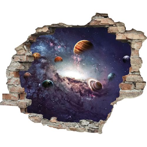4049009085690 - Wandtattoo QUEENCE Planeten bunt T01cm Wandtattoos Wandsticker Wandbild selbstklebend 3D Wanddurchbruch 4049009085690 - Wandtattoo QUEENCE Planeten bunt T01cm Wandtattoos Wandsticker Wandbild selbstklebend 3D Wanddurchbruch
