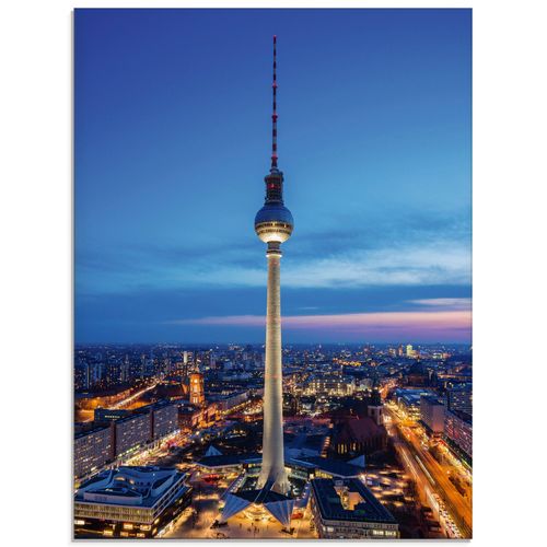 4058661734549 - Glasbild ARTLAND Berlin Fernsehturm Bilder Gr B H 45 cm x 60 cm Glasbild Deutschland Hochformat 1 St blau Bild Glasbild Glasbilder Bilder in verschiedenen Größen 4058661734549 - Glasbild ARTLAND Berlin Fernsehturm Bilder Gr B H 45 cm x 60 cm Glasbild Deutschland Hochformat 1 St blau Bild Glasbild Glasbilder Bilder in verschiedenen Größen