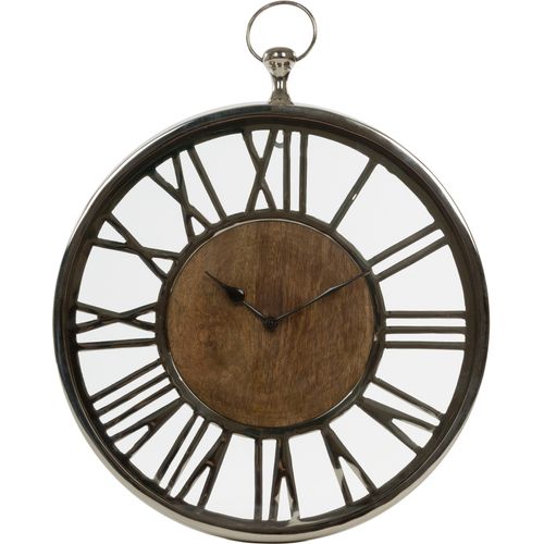 4250965958854 - Wanduhr HOME AFFAIRE Dajana Wanduhren Gr T 5 cm braun Wanduhren römische Ziffern 4250965958854 - Wanduhr HOME AFFAIRE Dajana Wanduhren Gr T 5 cm braun Wanduhren römische Ziffern
