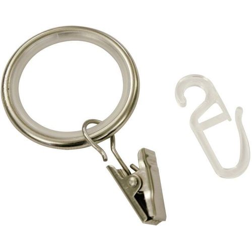 4003018326205 - Gardinenring Ally silber (edelstahlfarben) B04cm Ø275cm Metall Gardinenbefestigungen Serie Gardinenstangen-Set Ally Ø 19 mm 4003018326205 - Gardinenring Ally silber (edelstahlfarben) B04cm Ø275cm Metall Gardinenbefestigungen Serie Gardinenstangen-Set Ally Ø 19 mm