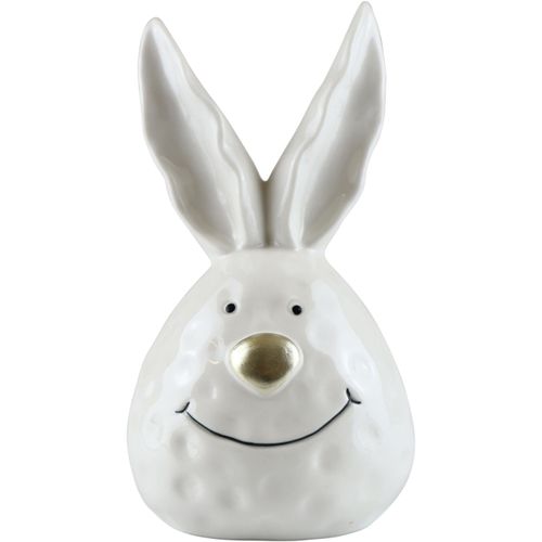 4056422135314 - Dekofigur AM DESIGN Hasenkopf aus Keramik grau B9cm H18cm Keramik Dekofiguren handgefertigte Osterdekoration 4056422135314 - Dekofigur AM DESIGN Hasenkopf aus Keramik grau B9cm H18cm Keramik Dekofiguren handgefertigte Osterdekoration