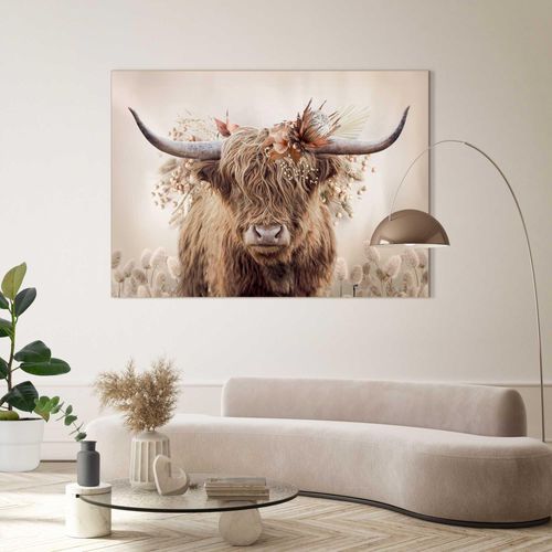 8714597661668 - Wandbild REINDERS Floral Highlander braun (farbe bild(er) braun) B140cm H100cm T31cm MDF Bilder 8714597661668 - Wandbild REINDERS Floral Highlander braun (farbe bild(er) braun) B140cm H100cm T31cm MDF Bilder