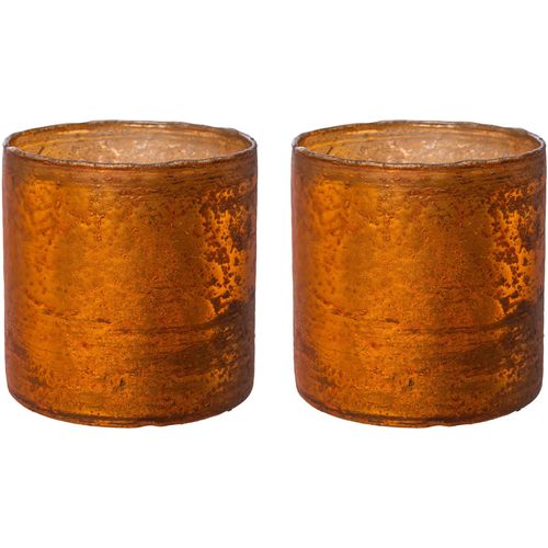 4064118995296 - Windlicht CREATIV DECO Weihnachtsdeko Kerzenhalter Gr H 1300 cm orange Windlichter Laternen mit matter Oberflächenstruktur 4064118995296 - Windlicht CREATIV DECO Weihnachtsdeko Kerzenhalter Gr H 1300 cm orange Windlichter Laternen mit matter Oberflächenstruktur