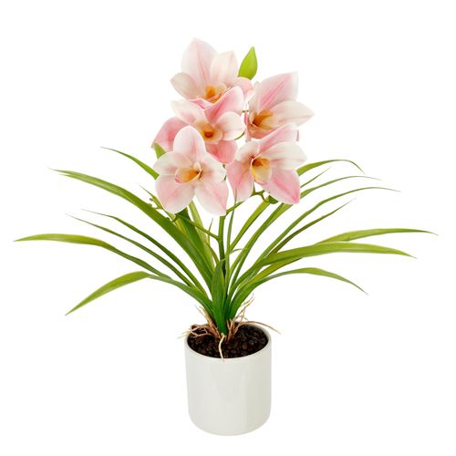 4019844803919 - Kunstorchidee IGEA Orchidee Phalaenopsis im Topf rosa (hellrosa) B35cm H40cm L22cm Polyester Kunstpflanzen Blume Kunstblume Seidenblumen Hochzeit Deko Blüte 4019844803919 - Kunstorchidee IGEA Orchidee Phalaenopsis im Topf rosa (hellrosa) B35cm H40cm L22cm Polyester Kunstpflanzen Blume Kunstblume Seidenblumen Hochzeit Deko Blüte