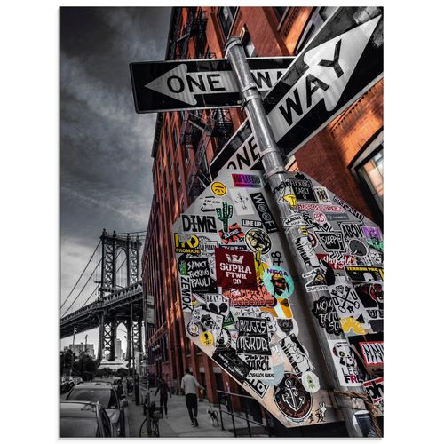 4062144271995 - Glasbild ARTLAND New York Street Fotografie Bilder Gr B H 45 cm x 60 cm Glasbild Amerika Hochformat 1 St grau Bild Glasbild Glasbilder Bilder in verschiedenen Größen 4062144271995 - Glasbild ARTLAND New York Street Fotografie Bilder Gr B H 45 cm x 60 cm Glasbild Amerika Hochformat 1 St grau Bild Glasbild Glasbilder Bilder in verschiedenen Größen