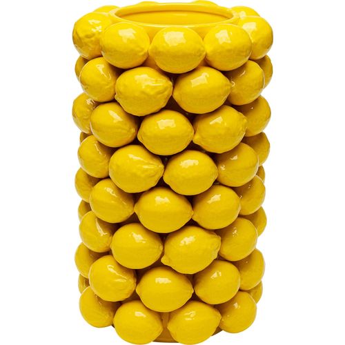 4025621560555 - Tischvase DESIGN Vase Lemon Juice gelb B26cm H43cm T26cm Porzellan Vasen 4025621560555 - Tischvase DESIGN Vase Lemon Juice gelb B26cm H43cm T26cm Porzellan Vasen