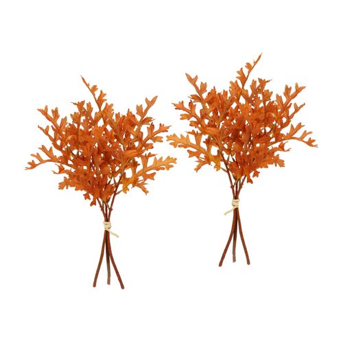 4019844816230 - Kunstblume IGEA Künstlicher Eichenlaub-Busch orange B19cm H40cm L14cm Polyester Kunstpflanzen Kunstpflanze Sträuße Bouquet Herbstdeko Blumendeko herbstliche Blätter 4019844816230 - Kunstblume IGEA Künstlicher Eichenlaub-Busch orange B19cm H40cm L14cm Polyester Kunstpflanzen Kunstpflanze Sträuße Bouquet Herbstdeko Blumendeko herbstliche Blätter