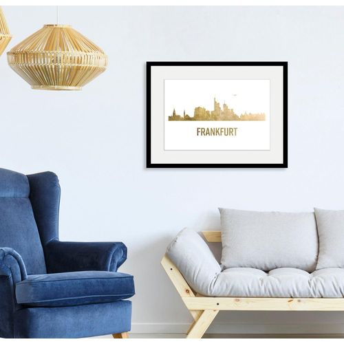 4049009837954 - Bild QUEENCE Frankfurt Skyline GOLD gold (farbe rahmen schwarz farbe bild(er) goldfarben) B40cm H30cm Acrylglas Papier Holz Bilder HD Premium Poster-Druck inkl Holzrahmen 4049009837954 - Bild QUEENCE Frankfurt Skyline GOLD gold (farbe rahmen schwarz farbe bild(er) goldfarben) B40cm H30cm Acrylglas Papier Holz Bilder HD Premium Poster-Druck inkl Holzrahmen