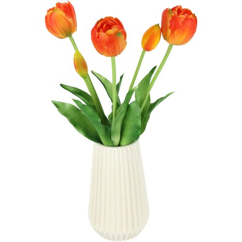 4019844754228 - Kunstblume IGEA Real-Touch-Tulpen Kunstpflanzen Gr B H L 17 cm x 33 cm x 17 cm 1 St rot Kunst-Blumen Kunstpflanzen Vase aus Keramik 4019844754228 - Kunstblume IGEA Real-Touch-Tulpen Kunstpflanzen Gr B H L 17 cm x 33 cm x 17 cm 1 St rot Kunst-Blumen Kunstpflanzen Vase aus Keramik