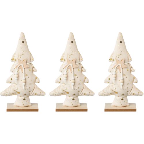 4064118994497 - Dekobaum CREATIV DECO Weihnachtsdeko Dekofiguren Gr B H T 1400 cm x 2400 cm x 500 cm beige (creme) Dekoweihnachtsbäume aus Samtstoff mit Applikationen 4064118994497 - Dekobaum CREATIV DECO Weihnachtsdeko Dekofiguren Gr B H T 1400 cm x 2400 cm x 500 cm beige (creme) Dekoweihnachtsbäume aus Samtstoff mit Applikationen