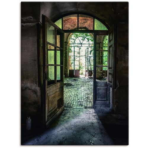 4062144831090 - Wandbild ARTLAND Lost Place - alte Tür Fenster Bilder Gr B H 60 cm x 80 cm Leinwandbild Fenster & Türen Hochformat 1 St bunt Kunstdrucke als Alubild Leinwandbild Wandaufkleber oder Poster in versch Größen 4062144831090 - Wandbild ARTLAND Lost Place - alte Tür Fenster Bilder Gr B H 60 cm x 80 cm Leinwandbild Fenster & Türen Hochformat 1 St bunt Kunstdrucke als Alubild Leinwandbild Wandaufkleber oder Poster in versch Größen