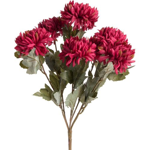 4260600491240 - Kunstblume BOTANIC-HAUS Chrysanthemenstrauß Kunstpflanzen Gr Ø H 24 cm x 44 cm 1 St rot (burgund) Kunst-Blumen 4260600491240 - Kunstblume BOTANIC-HAUS Chrysanthemenstrauß Kunstpflanzen Gr Ø H 24 cm x 44 cm 1 St rot (burgund) Kunst-Blumen
