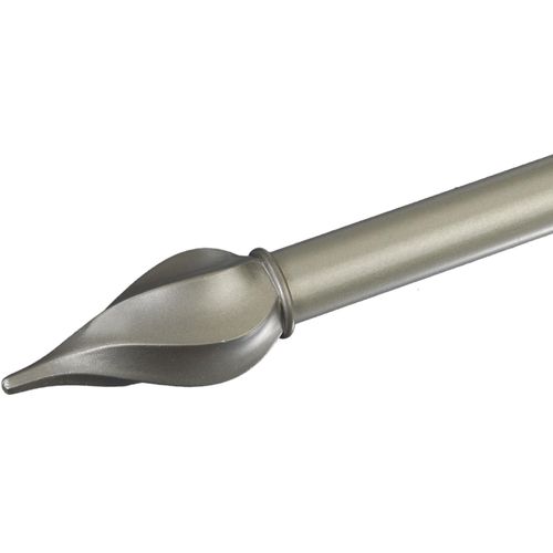 4016318269622 - Gardinenstangen-Endstück Tower Gr 1 silber (silberfarben matt) H36cm L76cm Ø2cm Gardinenstangenendstücke für Gardinenstangen Ø 20 mm 4016318269622 - Gardinenstangen-Endstück Tower Gr 1 silber (silberfarben matt) H36cm L76cm Ø2cm Gardinenstangenendstücke für Gardinenstangen Ø 20 mm