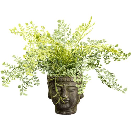 4064118181248 - Kunstpflanze CREATIV GREEN Adianthumbusch grün H35cm Kunstpflanzen im außergewöhnlichen Gefäß 4064118181248 - Kunstpflanze CREATIV GREEN Adianthumbusch grün H35cm Kunstpflanzen im außergewöhnlichen Gefäß