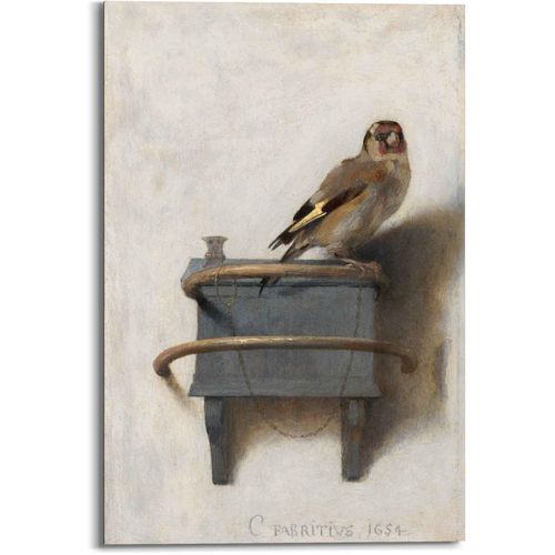 8714597592818 - Wandbild REINDERS Wandbild Der Distelfink Carel Fabritius - Vogel Kunst Mauritshuis Bilder Gr B H 60 cm x 90 cm Vögel 1 St braun Kunstdrucke 8714597592818 - Wandbild REINDERS Wandbild Der Distelfink Carel Fabritius - Vogel Kunst Mauritshuis Bilder Gr B H 60 cm x 90 cm Vögel 1 St braun Kunstdrucke