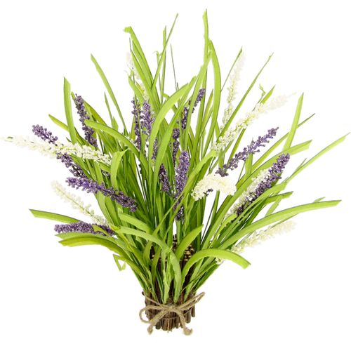 4019844762162 - Kunstpflanze IGEA Grasbündel lila (violett weiß) B25cm H40cm L40cm Obermaterial 90% Polyester 5% Holz 5% Kunststoff Kunstpflanzen Mit Lavendelblüten 4019844762162 - Kunstpflanze IGEA Grasbündel lila (violett weiß) B25cm H40cm L40cm Obermaterial 90% Polyester 5% Holz 5% Kunststoff Kunstpflanzen Mit Lavendelblüten