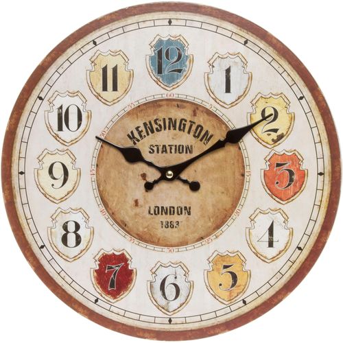 4250965953354 - Wanduhr MYFLAIR MÖBEL & ACCESSOIRES Wanja Wanduhren Gr B H 4 cm x 34 cm bunt (bunt weiß) Wanduhren weiß rund Ø 34 cm dekorativ in Küche & Wohnzimmer 4250965953354 - Wanduhr MYFLAIR MÖBEL & ACCESSOIRES Wanja Wanduhren Gr B H 4 cm x 34 cm bunt (bunt weiß) Wanduhren weiß rund Ø 34 cm dekorativ in Küche & Wohnzimmer