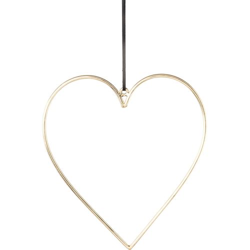 4064118112068 - Dekohänger CREATIV DECO gold (goldfarben) B2100cm H2100cm Aluminium Dekohänger mit hochwertigem Lederband 4064118112068 - Dekohänger CREATIV DECO gold (goldfarben) B2100cm H2100cm Aluminium Dekohänger mit hochwertigem Lederband
