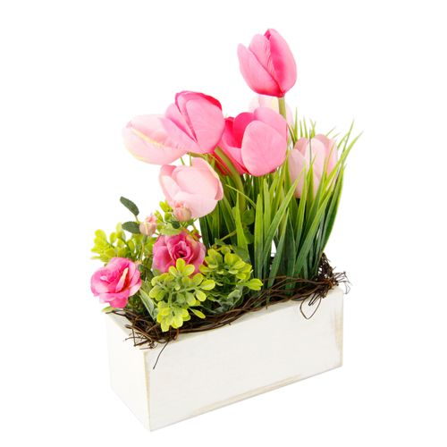 4019844775988 - Gestecke MY HOME Tulpen Wildrosen und Gras Kunstpflanzen Gr B H L 18 cm x 26 cm x 10 cm 1 St rosa Trockenblumen Im Topf aus Holz Blumendeko 4019844775988 - Gestecke MY HOME Tulpen Wildrosen und Gras Kunstpflanzen Gr B H L 18 cm x 26 cm x 10 cm 1 St rosa Trockenblumen Im Topf aus Holz Blumendeko