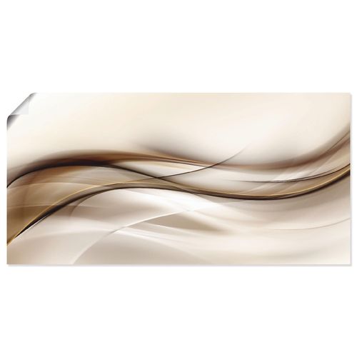 4059745762762 - Wandbild ARTLAND Braune abstrakte Welle Bilder Gr B H 100 cm x 50 cm Poster Muster Querformat 1 St braun Bild Poster Bilder als Alubild Leinwandbild Wandaufkleber oder in versch Größen 4059745762762 - Wandbild ARTLAND Braune abstrakte Welle Bilder Gr B H 100 cm x 50 cm Poster Muster Querformat 1 St braun Bild Poster Bilder als Alubild Leinwandbild Wandaufkleber oder in versch Größen