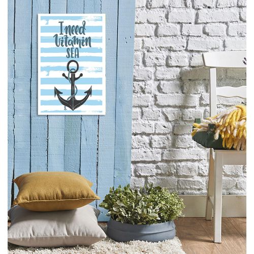 4067437337587 - Metallbild QUEENCE Vitamin Sea Bilder Gr B H 30 cm x 45 cm Metallbild Schriftzüge Hochformat 1 St weiß Metallbilder Stahlschilder 4067437337587 - Metallbild QUEENCE Vitamin Sea Bilder Gr B H 30 cm x 45 cm Metallbild Schriftzüge Hochformat 1 St weiß Metallbilder Stahlschilder