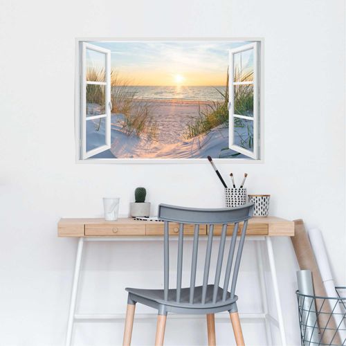 8714597648317 - Poster REINDERS Sonnenuntergang beige (farbe bild(er) beige) B915cm H61cm T01cm Holzwerkstoff Bilder 8714597648317 - Poster REINDERS Sonnenuntergang beige (farbe bild(er) beige) B915cm H61cm T01cm Holzwerkstoff Bilder