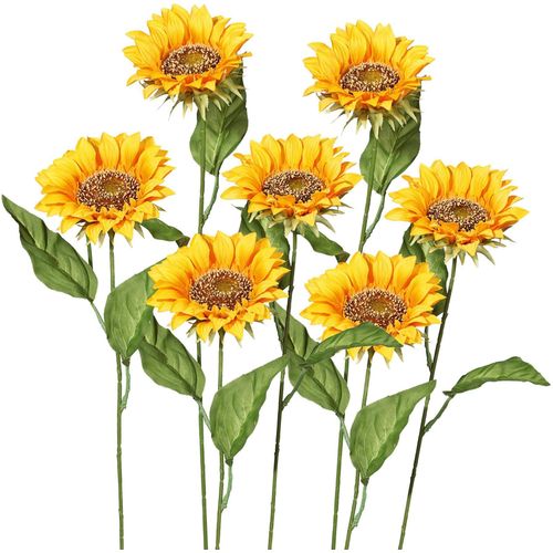 4003529902745 - Kunstblume CREATIV GREEN Kunstpflanzen Gr H 66 cm 7 St gelb Kunst-Blumen Kunstpflanzen 7er Set 4003529902745 - Kunstblume CREATIV GREEN Kunstpflanzen Gr H 66 cm 7 St gelb Kunst-Blumen Kunstpflanzen 7er Set