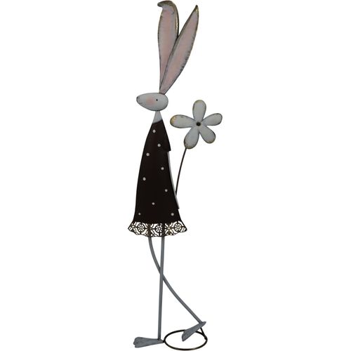 4056422124103 - Dekofigur AM DESIGN Hasenfrau aus Metall braun B2477cm H8509cm T8509cm Metall Dekofiguren Osterdekoration 4056422124103 - Dekofigur AM DESIGN Hasenfrau aus Metall braun B2477cm H8509cm T8509cm Metall Dekofiguren Osterdekoration
