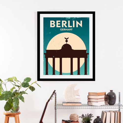 4067437345148 - Bild QUEENCE Berlin weiß (farbe rahmen schwarz farbe bild(er) weiß) B50cm H70cm Acrylglas Papier Holz Bilder gerahmt 4067437345148 - Bild QUEENCE Berlin weiß (farbe rahmen schwarz farbe bild(er) weiß) B50cm H70cm Acrylglas Papier Holz Bilder gerahmt