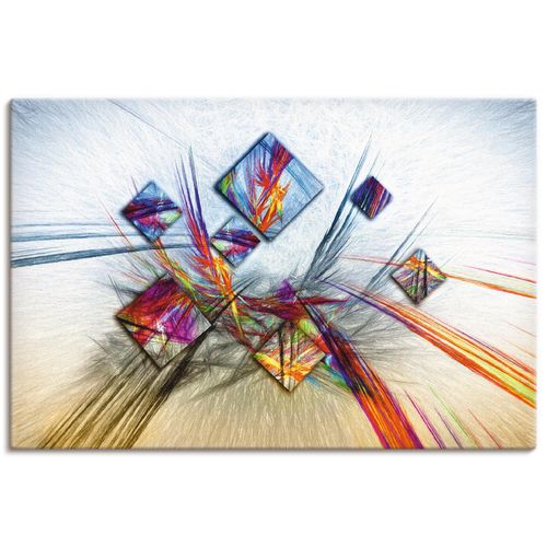 4059745661232 - Wandbild ARTLAND Digitale abstrakte Malerei Bilder Gr B H 90 cm x 60 cm Leinwandbild Muster Querformat 1 St blau Bild Poster Bilder als Alubild Leinwandbild Wandaufkleber oder in versch Größen 4059745661232 - Wandbild ARTLAND Digitale abstrakte Malerei Bilder Gr B H 90 cm x 60 cm Leinwandbild Muster Querformat 1 St blau Bild Poster Bilder als Alubild Leinwandbild Wandaufkleber oder in versch Größen
