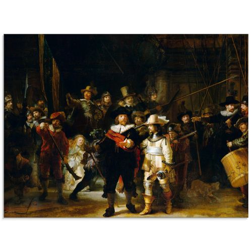 4062144345405 - Glasbild ARTLAND Die Nachtwache 1642 Bilder Gr B H 60 cm x 45 cm Glasbild Porträts Querformat 1 St braun Bild Glasbild Glasbilder Bilder in verschiedenen Größen 4062144345405 - Glasbild ARTLAND Die Nachtwache 1642 Bilder Gr B H 60 cm x 45 cm Glasbild Porträts Querformat 1 St braun Bild Glasbild Glasbilder Bilder in verschiedenen Größen