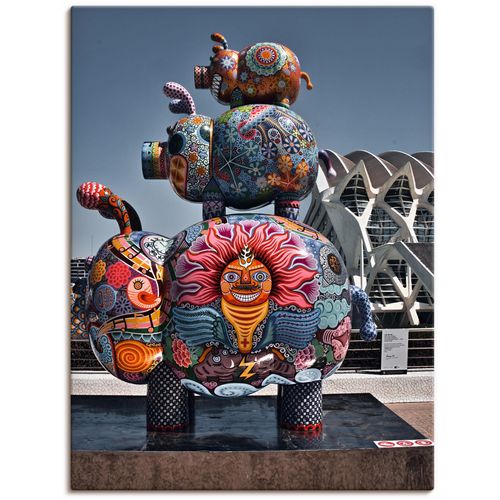4062144732649 - Wandbild ARTLAND Farbenfrohe Kunst in Valencia - Spanien Bilder Gr B H 60 cm x 80 cm Leinwandbild Elemente der Architektur Hochformat 1 St bunt Kunstdrucke als Alubild Leinwandbild Wandaufkleber oder Poster in versch Größen 4062144732649 - Wandbild ARTLAND Farbenfrohe Kunst in Valencia - Spanien Bilder Gr B H 60 cm x 80 cm Leinwandbild Elemente der Architektur Hochformat 1 St bunt Kunstdrucke als Alubild Leinwandbild Wandaufkleber oder Poster in versch Größen