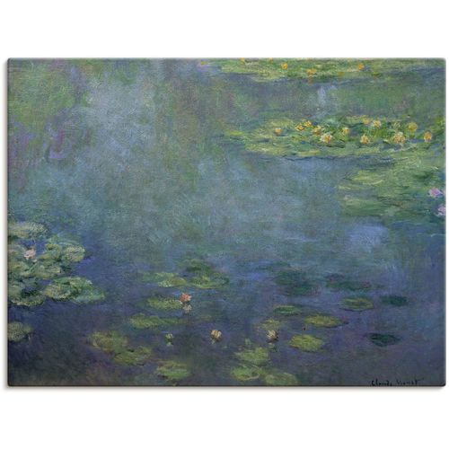 4055327689922 - Wandbild ARTLAND Seerosenteich Bilder Gr B H 80 cm x 60 cm Leinwandbild Gewässer 1 St grün Bild Leinwandbild Kunstdrucke Bilder als Leinwandbild Wandaufkleber oder Poster in versch Größen 4055327689922 - Wandbild ARTLAND Seerosenteich Bilder Gr B H 80 cm x 60 cm Leinwandbild Gewässer 1 St grün Bild Leinwandbild Kunstdrucke Bilder als Leinwandbild Wandaufkleber oder Poster in versch Größen