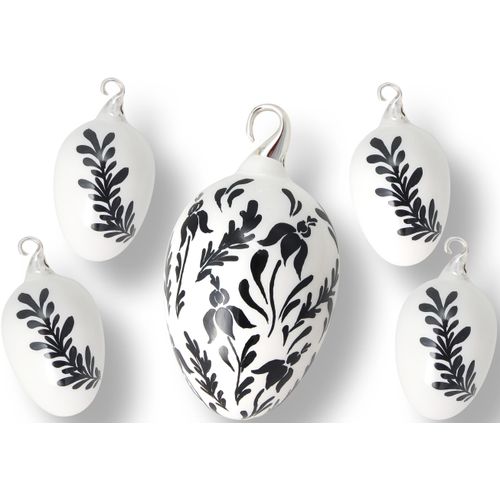 0024762546590 - Osterei KREBS GLAS LAUSCHA Floral Dekofiguren Gr Ø Floral schwarz-weiß (weiß schwarz) Osterei Deko-Objekte Dekofiguren 0024762546590 - Osterei KREBS GLAS LAUSCHA Floral Dekofiguren Gr Ø Floral schwarz-weiß (weiß schwarz) Osterei Deko-Objekte Dekofiguren
