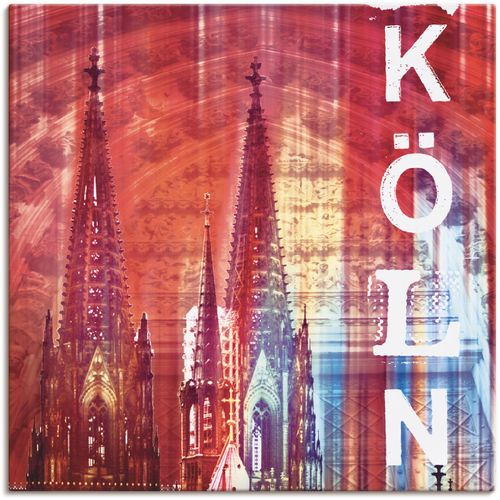 4055327313353 - Wandbild ARTLAND Köln Skyline Collage II Bilder Gr B H 40 cm x 40 cm Leinwandbild Gebäude 1 St rot Bild Kunstdruck Leinwandbild Kunstdrucke Bilder als Leinwandbild Wandaufkleber oder Poster in versch Größen 4055327313353 - Wandbild ARTLAND Köln Skyline Collage II Bilder Gr B H 40 cm x 40 cm Leinwandbild Gebäude 1 St rot Bild Kunstdruck Leinwandbild Kunstdrucke Bilder als Leinwandbild Wandaufkleber oder Poster in versch Größen