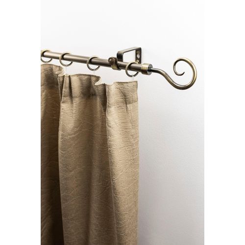 9002777077347 - Gardinenstange GARESA Roma gold (altmessingfarben) L160cm Gardinenstangen