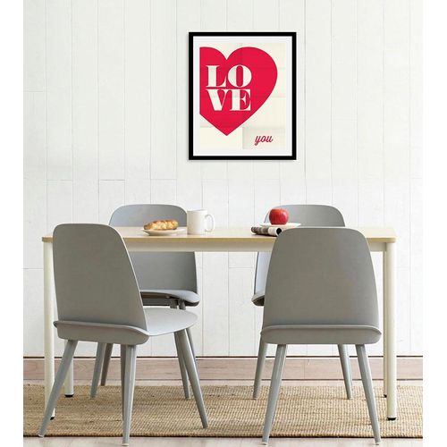 4067437345094 - Bild QUEENCE Love you rot (farbe rahmen schwarz farbe bild(er) rot) B50cm H70cm Acrylglas Papier Holz Bilder gerahmt 4067437345094 - Bild QUEENCE Love you rot (farbe rahmen schwarz farbe bild(er) rot) B50cm H70cm Acrylglas Papier Holz Bilder gerahmt