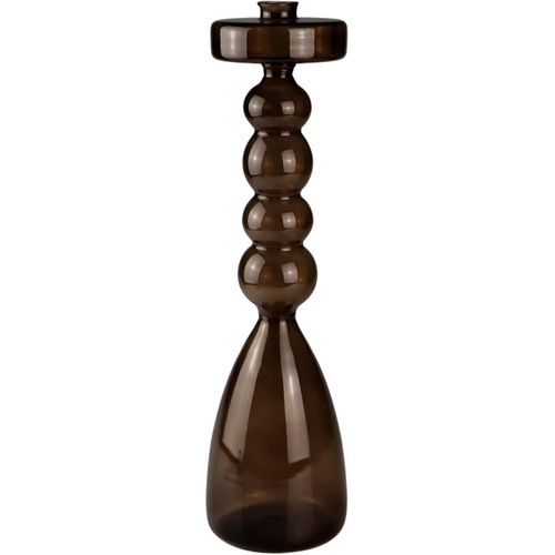 4056422302525 - Kerzenleuchter AM DESIGN Stabkerzenhalter aus Glas Kerzenhalter Gr H 25 cm braun Windlichter Laternen Höhe ca 25 cm 4056422302525 - Kerzenleuchter AM DESIGN Stabkerzenhalter aus Glas Kerzenhalter Gr H 25 cm braun Windlichter Laternen Höhe ca 25 cm