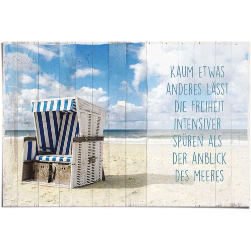 8714597527704 - Poster REINDERS Freiheit am Strand Spruch blau (farbe bild(er) blau) B915cm H61cm Papier Bilder 8714597527704 - Poster REINDERS Freiheit am Strand Spruch blau (farbe bild(er) blau) B915cm H61cm Papier Bilder